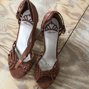 Brown sandals
